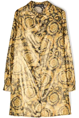 VERSACE Hemdkleid mit Barocco-Print
