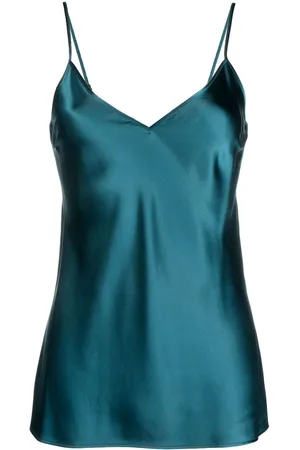 Joseph Clea Top aus Seidensatin