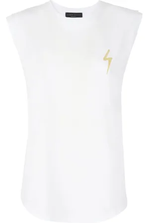 Giuseppe Zanotti Tanktop mit Logo-Stickerei