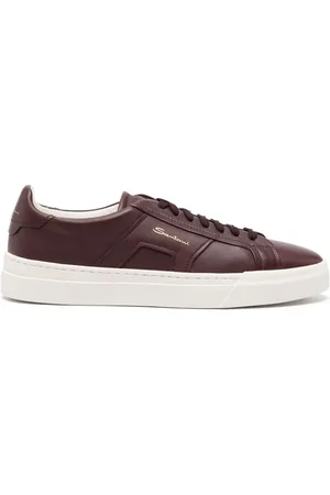 santoni Sneakers mit Logo-Print