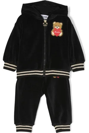 Moschino Jogginganzug in Samtoptik