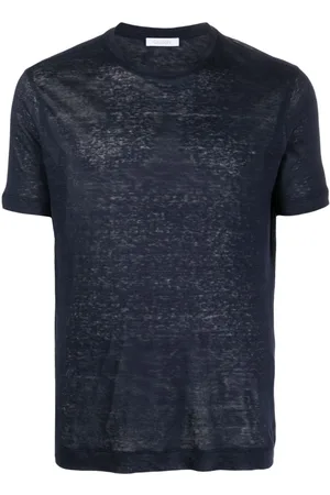 Cruciani T-Shirt aus Leinen