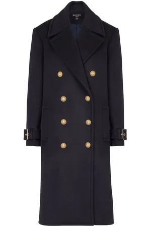 Balmain Doppelreihiger Mantel