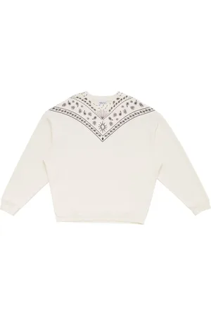 MARCELO BURLON Sweatshirt mit Bandana-Print