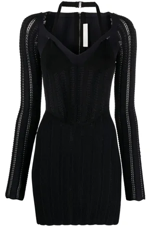 DION LEE Kleid mit Schlangenmuster