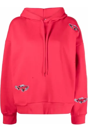 Natasha Zinko Bestickter Jersey-Kapuzenpullover