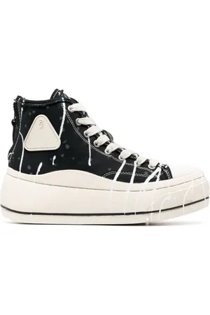 R13 Kurt Sneakers mit Farbklecksen