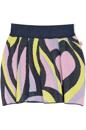 Billieblush Gestrickter Rock mit abstraktem Print