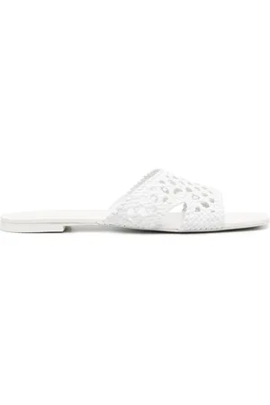 Tory Burch Mules mit Laser-Cuts