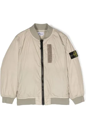Stone Island Gefütterte Bomberjacke mit Kompass
