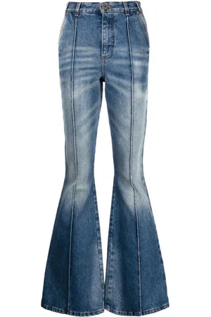 Balmain Ausgestellte Taillenjeans