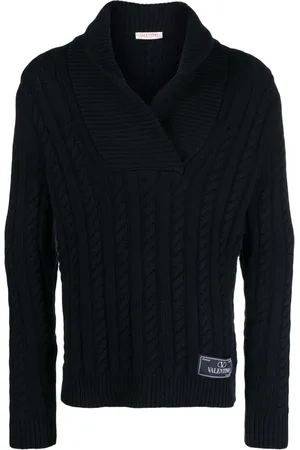 VALENTINO GARAVANI Pullover mit Zopfmuster