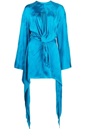 The Attico Minikleid mit langen Ärmeln
