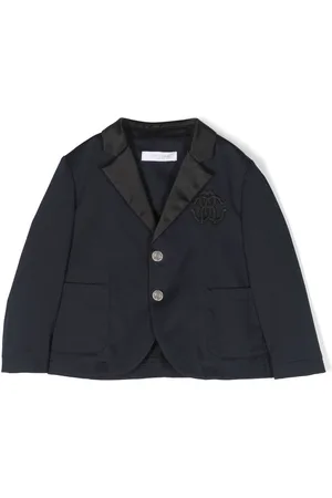 Roberto Cavalli Sakko mit Monogramm-Patch