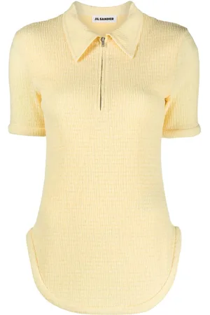 Jil Sander Poloshirt mit Reißverschluss
