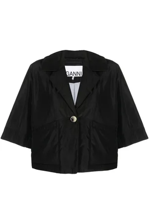 Ganni Gefütterte Summer Tech Jacke