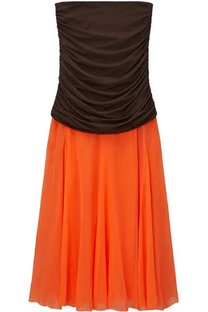 Tory Burch Midirock mit Raffungen
