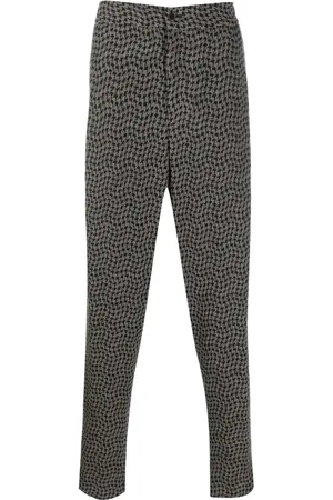 Giorgio Armani Tapered-Hose mit tiefem Schritt