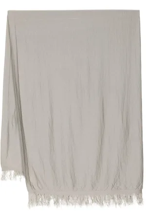 Rick Owens Kaschmirschal mit Fransen