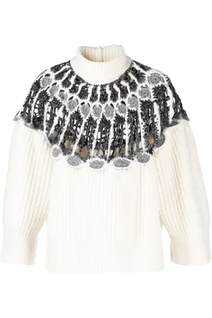 Fabiana Filippi Pullover mit Lochstrickmuster