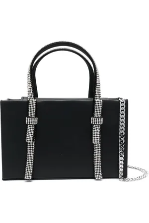 KARA Mini-Tasche mit Kristallschleifen