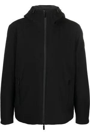 Woolrich Kapuzenjacke mit Logo-Patch
