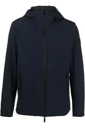 Woolrich Kapuzenjacke mit Logo-Patch