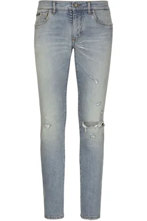 Dolce & Gabbana Skinny-Jeans mit Distressed-Detail