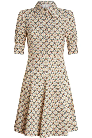 Etro Kleid mit halblangen Ärmeln