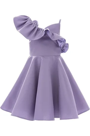 Tulleen Schulterfreies Kleid mit Rüschen