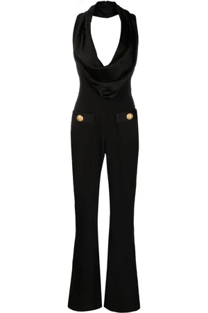 Balmain Schulterfreier Jumpsuit
