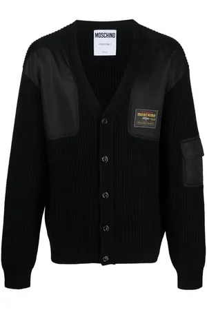 Moschino Cardigan mit V-Ausschnitt