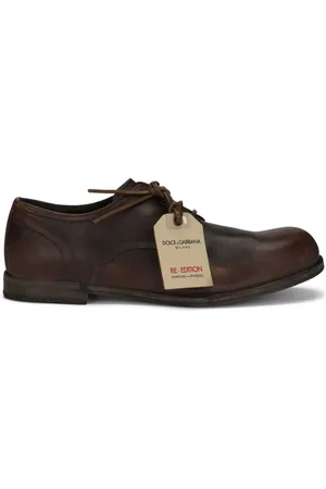 Dolce & Gabbana Derby-Schuhe mit Logo-Schild