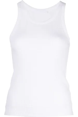 Helmut Lang Top mit rundem Ausschnitt