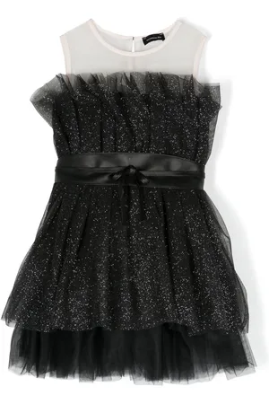 MONNALISA Trägerkleid mit Tüll-Overlay