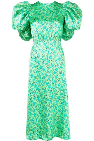 ROTATE Midikleid mit Print