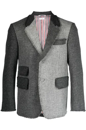 Thom Browne Jackett mit Kontrasteinsätzen