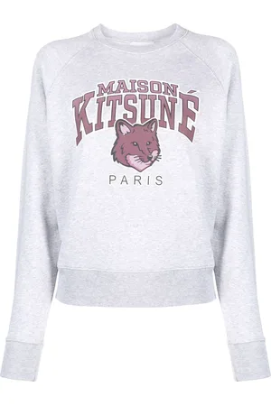 Maison Kitsuné Melierter Pullover