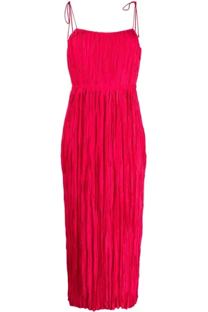 ULLA JOHNSON Maxikleid mit gebundenen Trägern