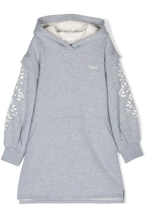 Chloé Besticktes Kleid mit Kapuze