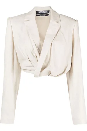 Jacquemus La Veste Bahia Cropped-Blazer