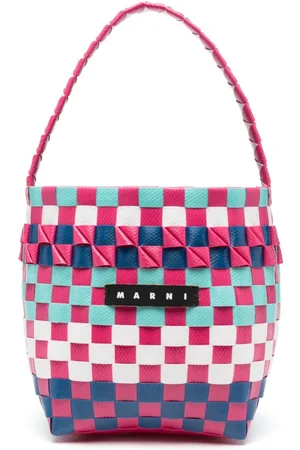 Marni Mini Shopper mit Webmuster
