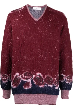 TOGA PULLA Pullover mit Intarsienmuster