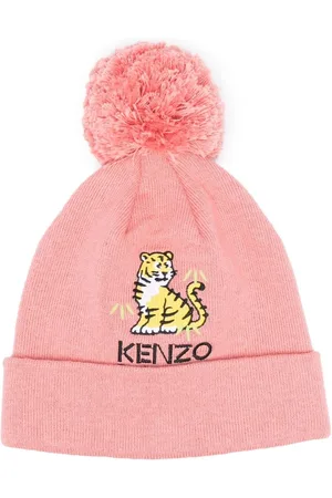 Kenzo Gestrickte Beanie mit Tiger