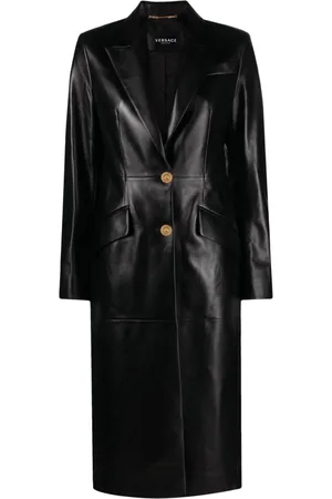 VERSACE Trenchcoat aus Leder