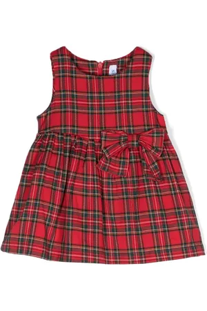 SIOLA Kariertes Kleid mit Schleife