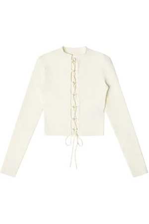 Heron Preston Cropped-Top mit Schnürung