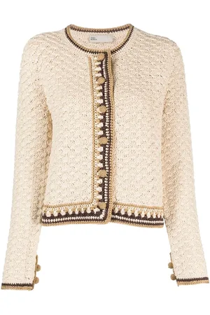 Tory Burch Cardigan mit rundem Ausschnitt