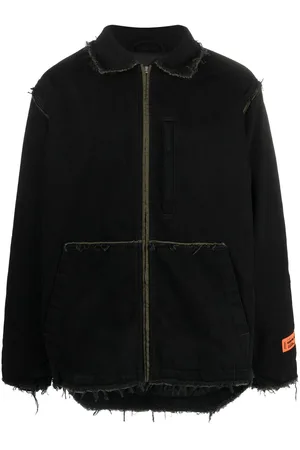 Heron Preston Rebuilt Jeansjacke mit Reißverschluss
