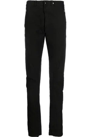 ISAAC SELLAM EXPERIENCE Tapered-Hose mit Logo-Schild